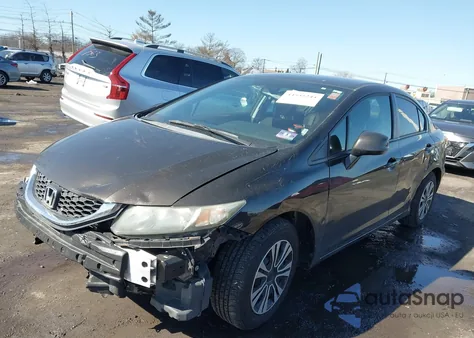 2013 Honda Civic Lx из США, поврежденный, VIN 19XFB2F59DE206787